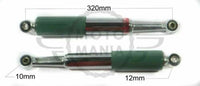 Rear Shocks Absorbers Green Honda Cub C50 C70 C90 SS50 SS70 SS90