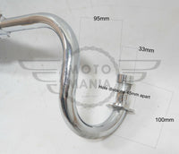 Hanging exhaust Chrome silencer pipe Honda SS50 70 CL50 70 CD50 CUB C90