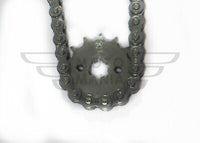 Chain and sprocket set Honda C90 Cub C50 C70 Heavy duty upgrade