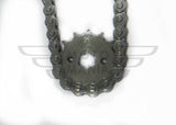 Chain and sprocket set Honda C90 Cub C50 C70 Heavy duty upgrade