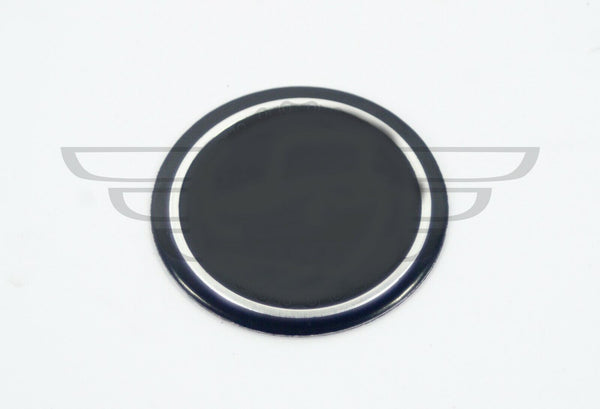 Honda Badge Logo 3D Decal Sticker Black Plastic