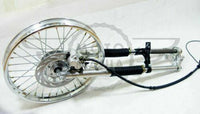 Customized Tracker Front Suspension Fork Kit Wheel Honda Cub C50 C70 C90 1.4x18