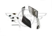 Universal Mirror set Black 8/10mm Honda Yamaha Suzuki