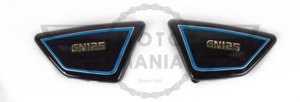 Black Side Panels Cover Left Right Pair For Suzuki GN125