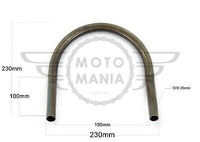 Cafe Racker Brat Seat Frame Hoop Loop Up Swept Honda CG125 for Suzuki GN125