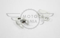 Rear Motorcycle Shock Risers 25mm Silver